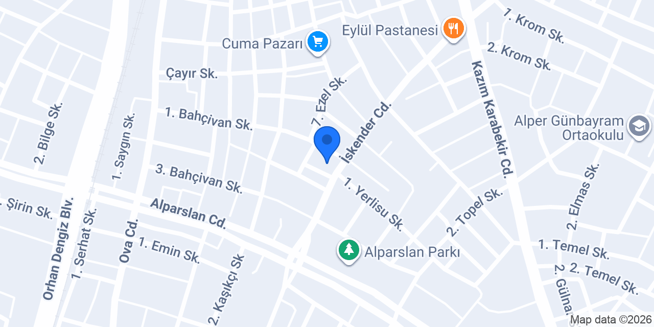Diş Hekimi Burak YAVUZ konumu