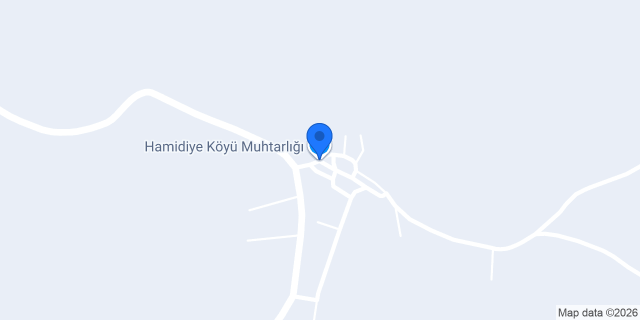 Hamidiye Köyü Muhtarlığı konumu