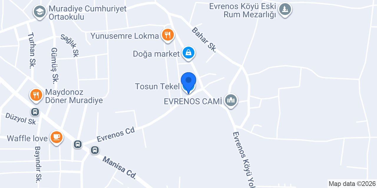 Tosun Tekel konumu