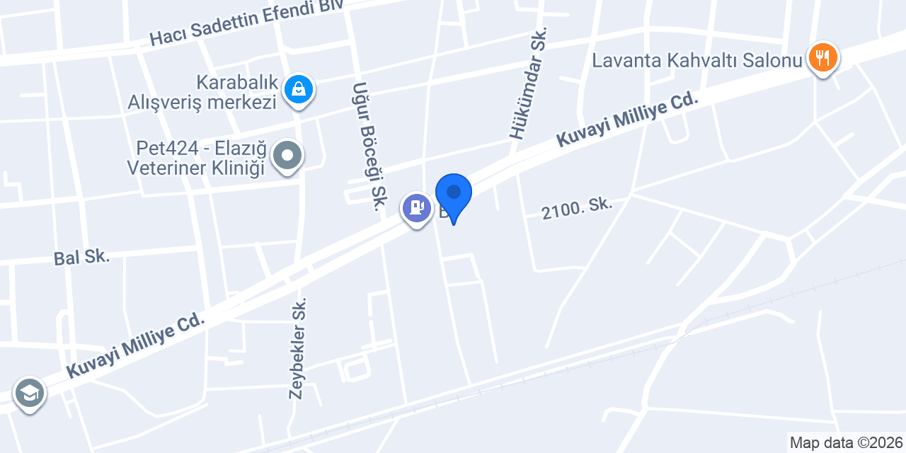 Kansa Group Elazığ konumu