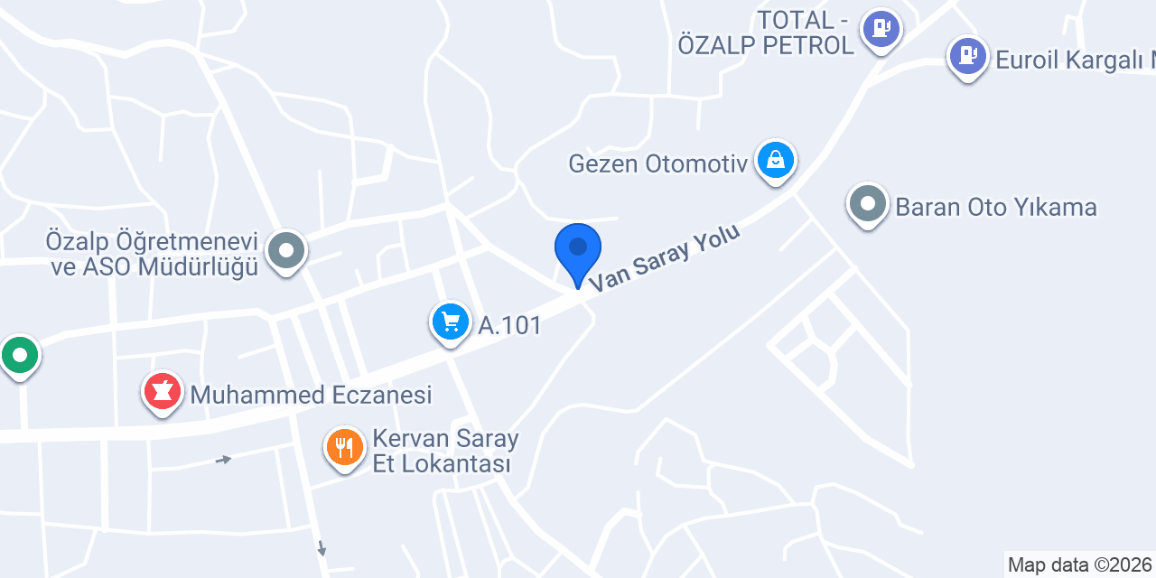Boyu inşaat ve nalbur konumu