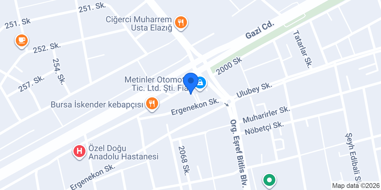 Rivan mobilya konumu