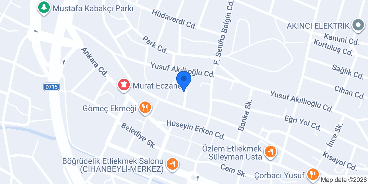 Diş Hekimi Göksel Torun konumu