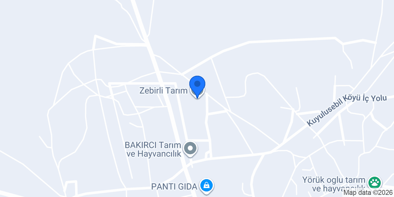 Zebirli Tarım konumu