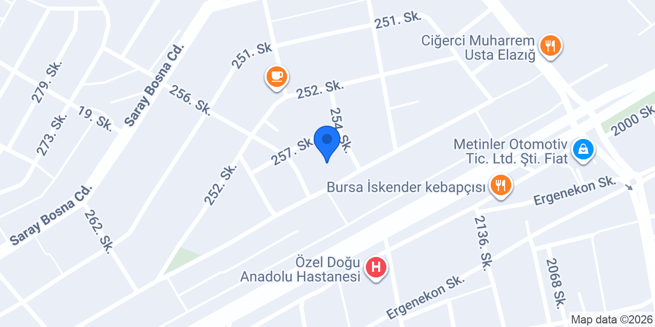 Harput Anaokulu konumu