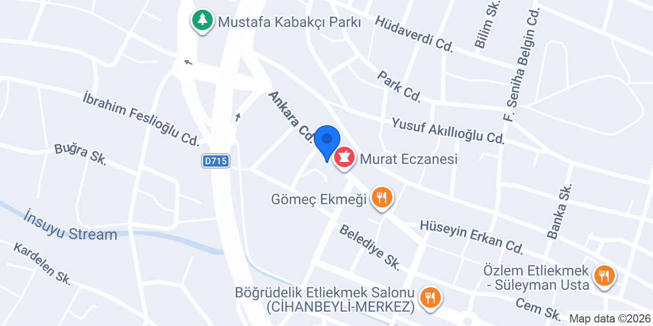 Agromarket Çiftliğim Cihanbeyli konumu