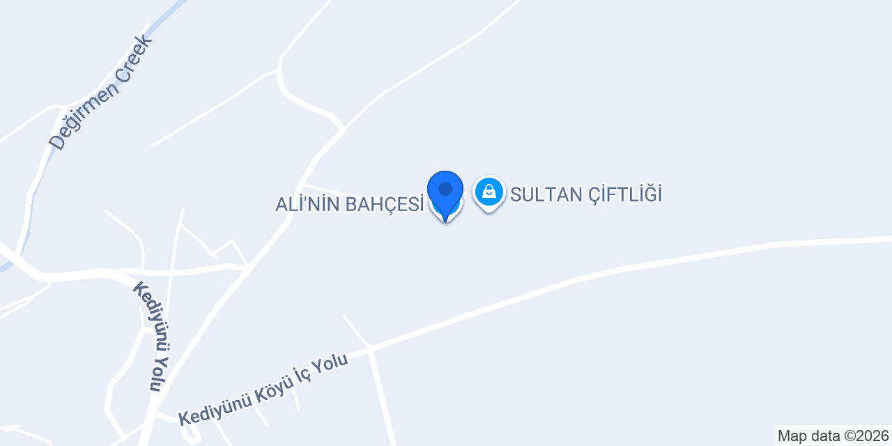 ALİ'NİN BAHÇESİ konumu