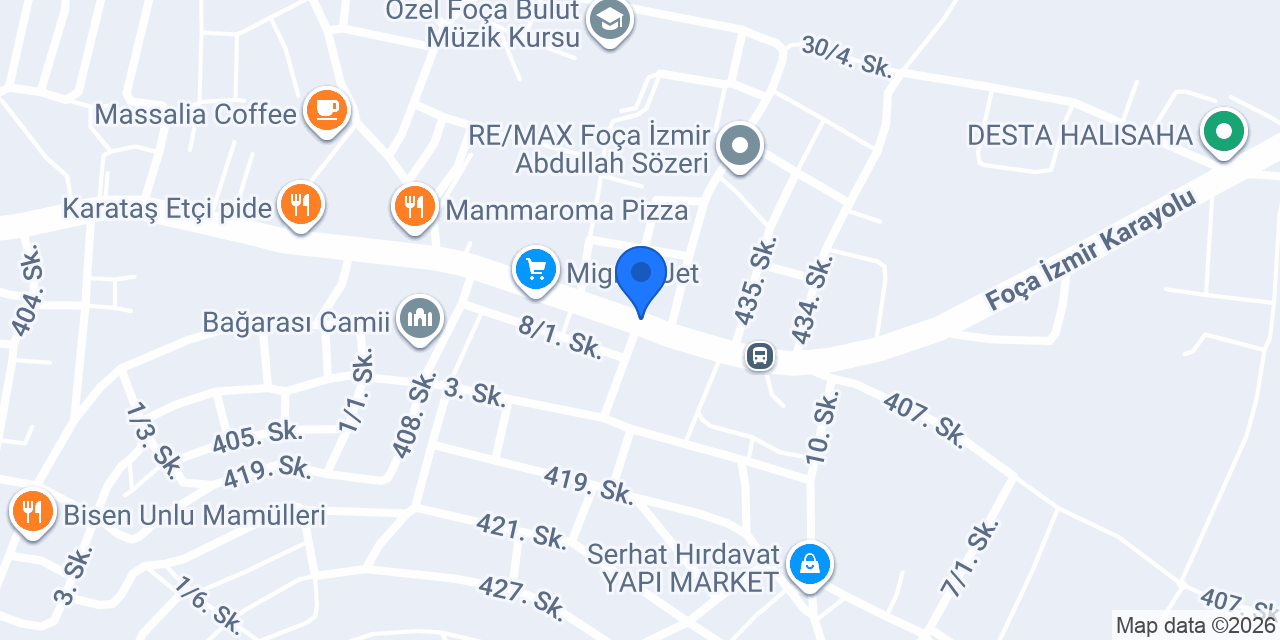 Doruk Market konumu