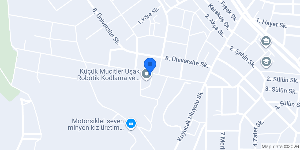 Uşak Ergoterapi Vildan Özçelik konumu
