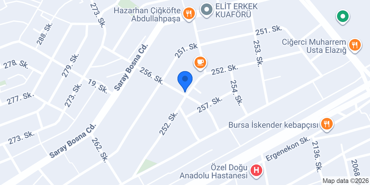 VEFA ECZANESİ konumu