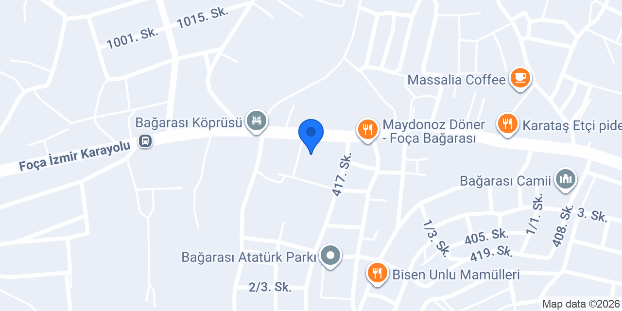 Foça lastik konumu