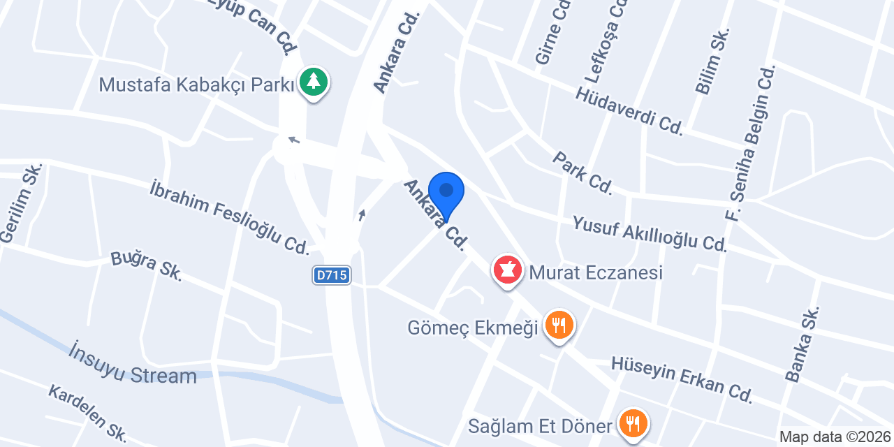 Konya Lezzet Döner Cihanbeyli Şubesi konumu