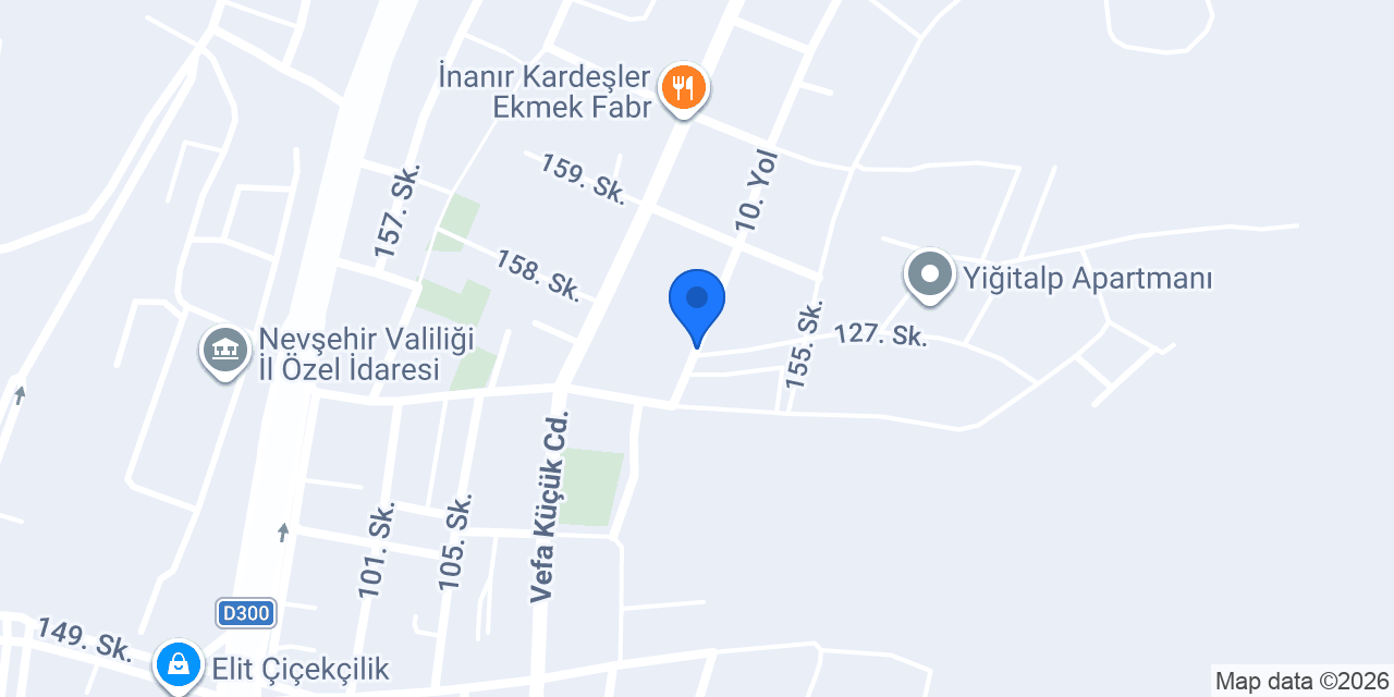 Nev Vizyon Yapı konumu