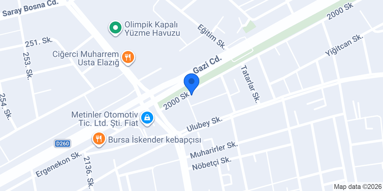 Fataş Home konumu