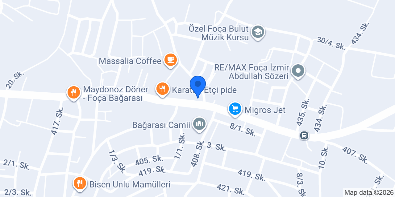 Mammaroma Pizza konumu