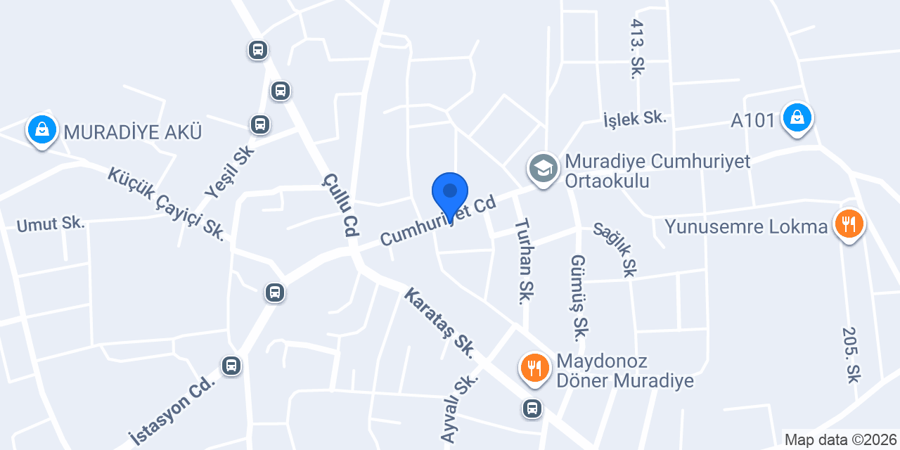 MURADİYE ELEKTRİK konumu