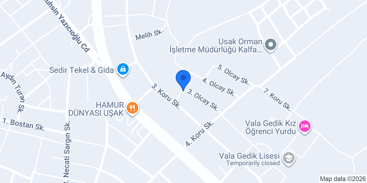 Yapıcı Deri konumu