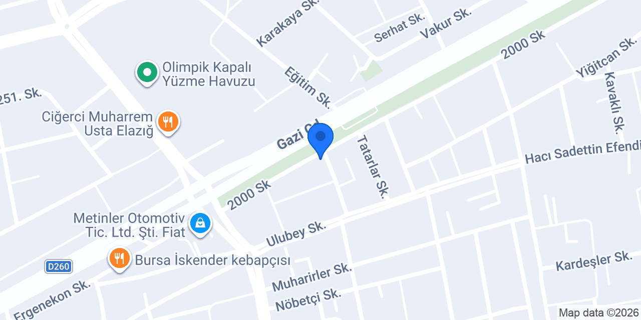 MODA DİL Akademisi - ELAZIĞ konumu