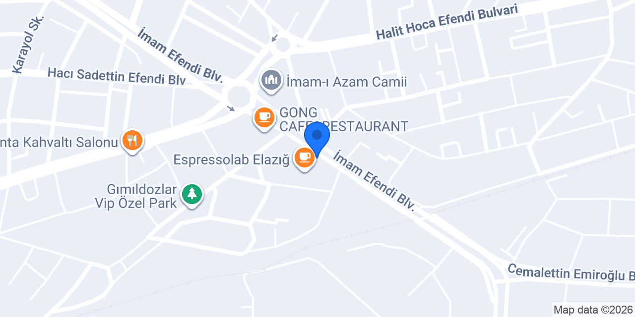 Harput Dibek Nur Plaza konumu