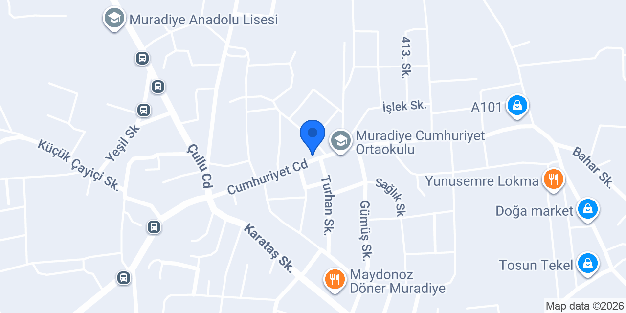 muradiye bisiklet konumu