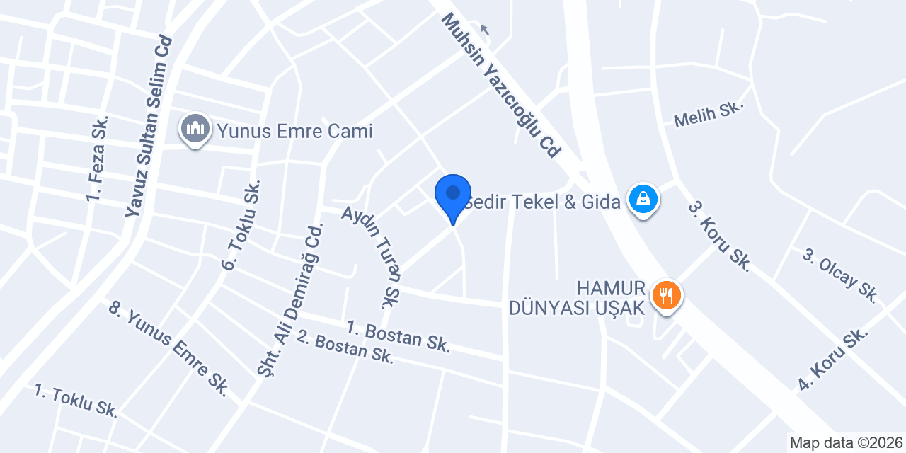Uşak Eyüpoğlu Sondaj konumu