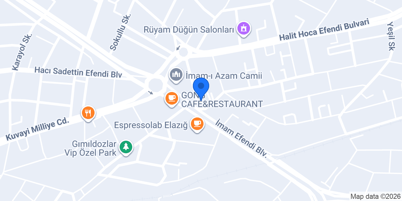 ELAZIĞ HAN ÇİÇEKÇİLİK konumu
