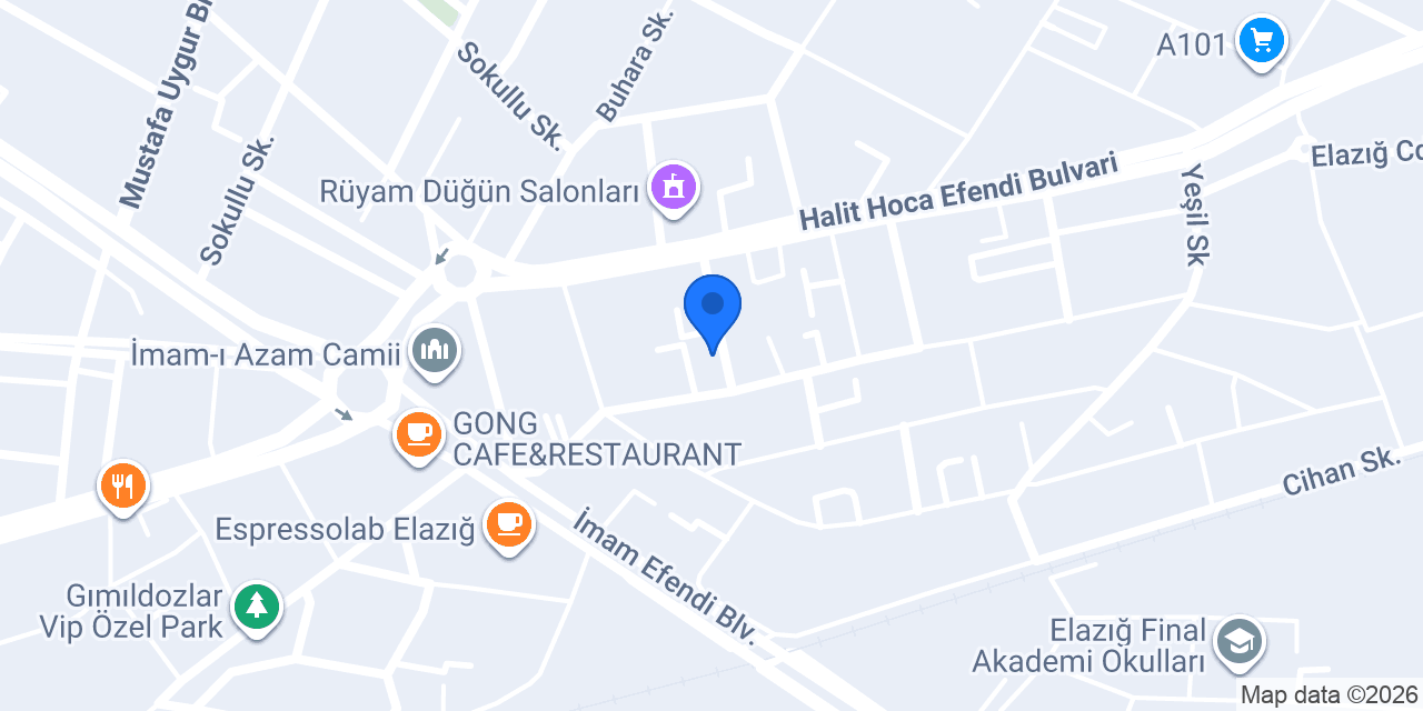 Zülfüoğlu AVM konumu