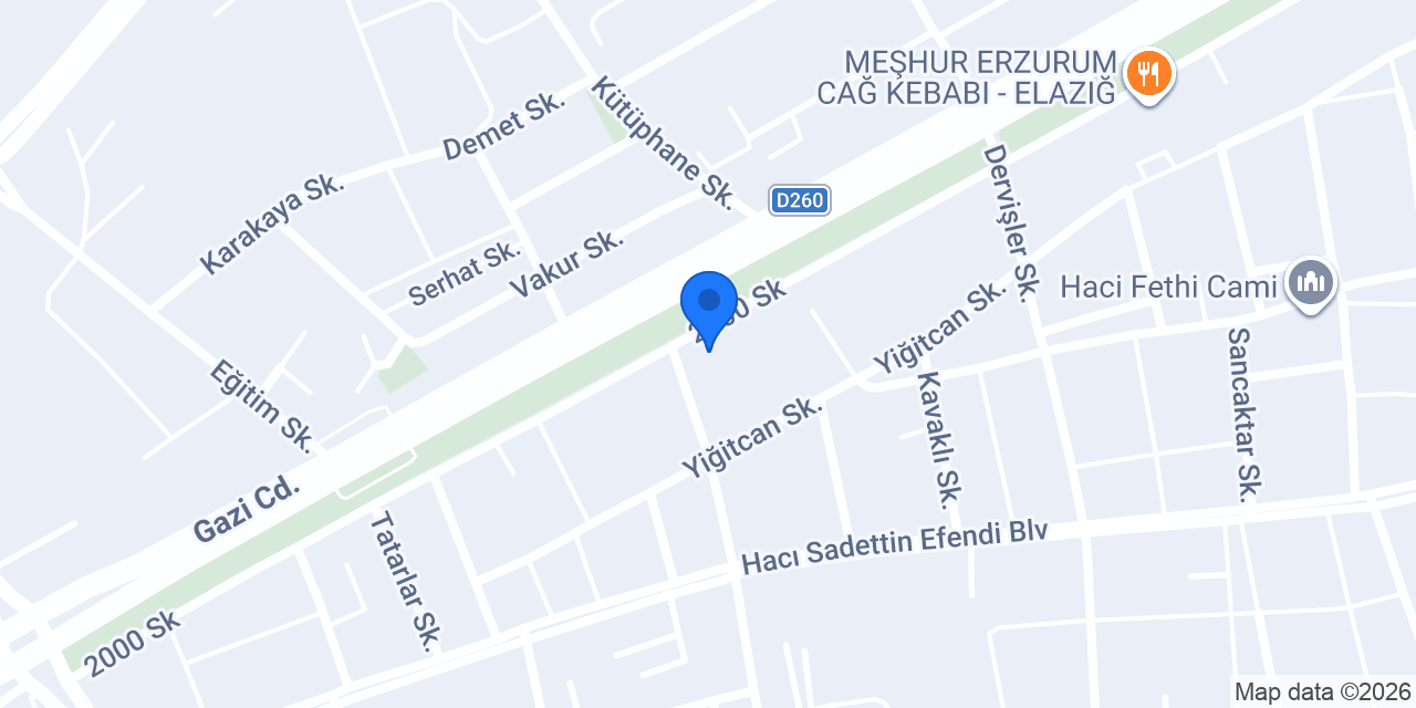 Archimet İç Mimarlık konumu