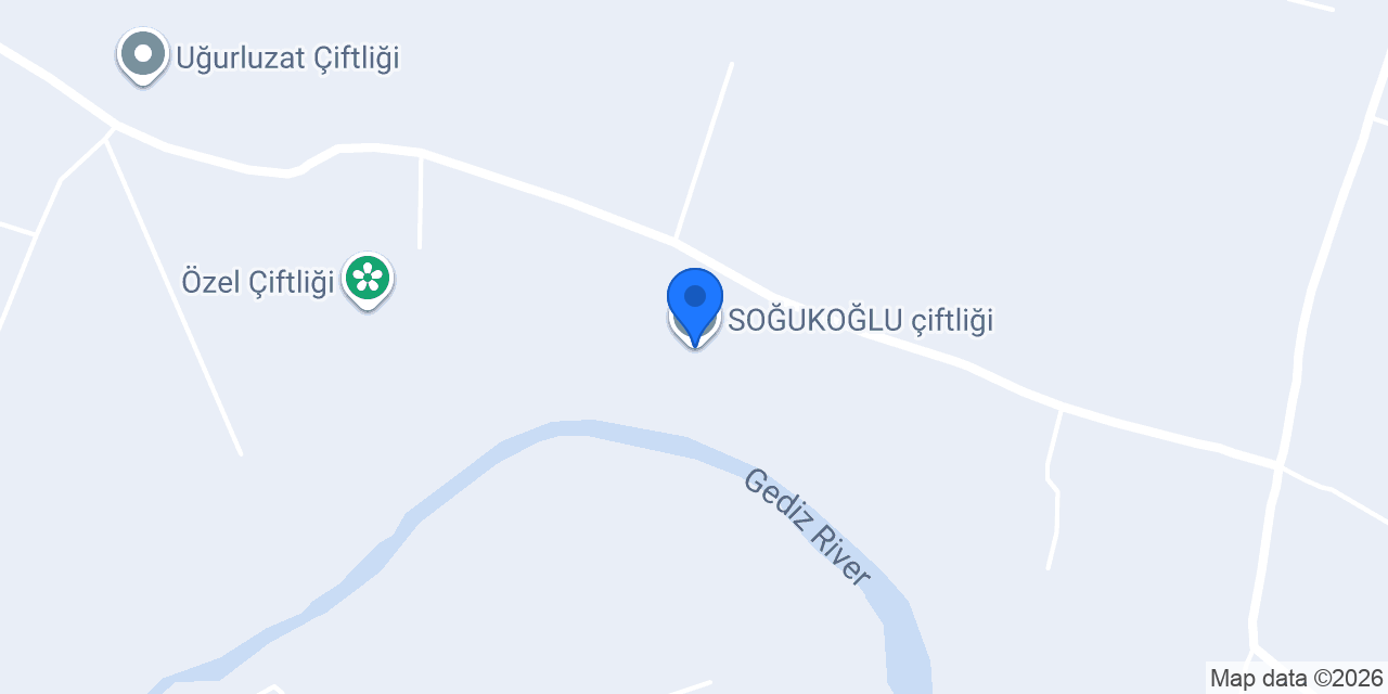 SOĞUKOĞLU çiftliği konumu