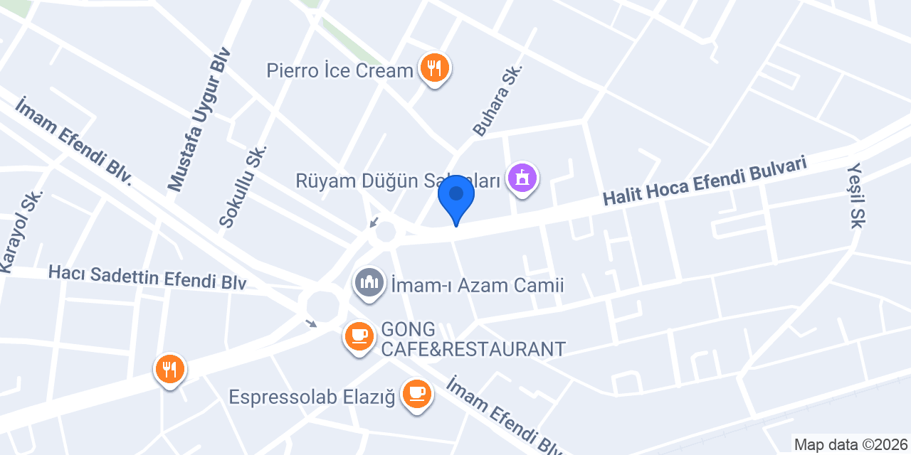 Boss kuaför Elazığ konumu