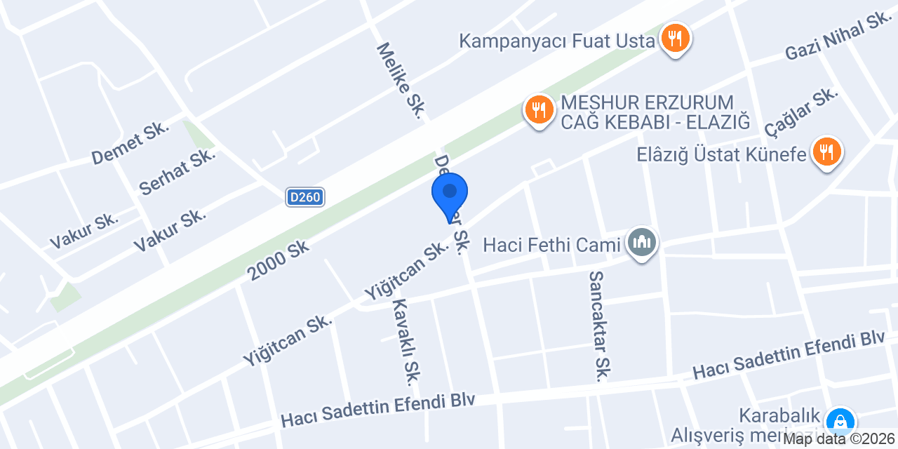Harput Eczanesi konumu