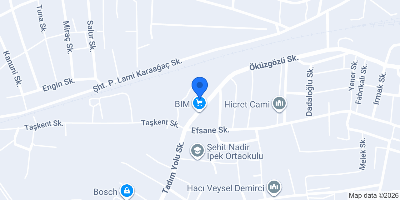 KARDEŞ MOBİLYA ELAZIĞ konumu