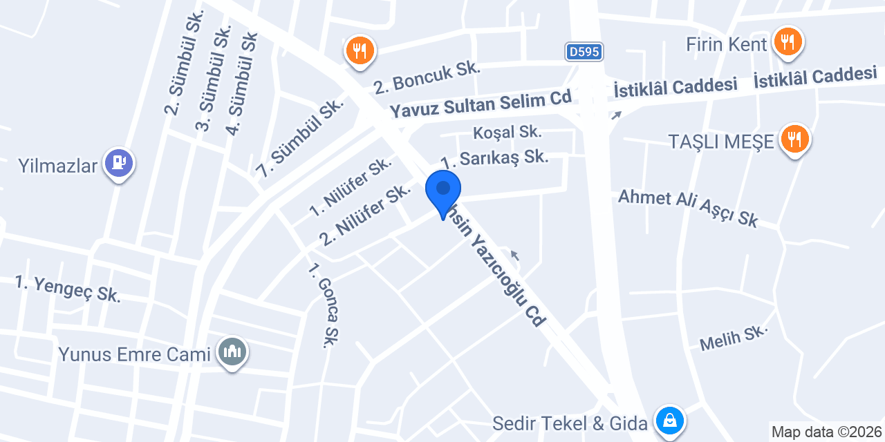 Murat Börekçilik Unlu Mamülleri konumu