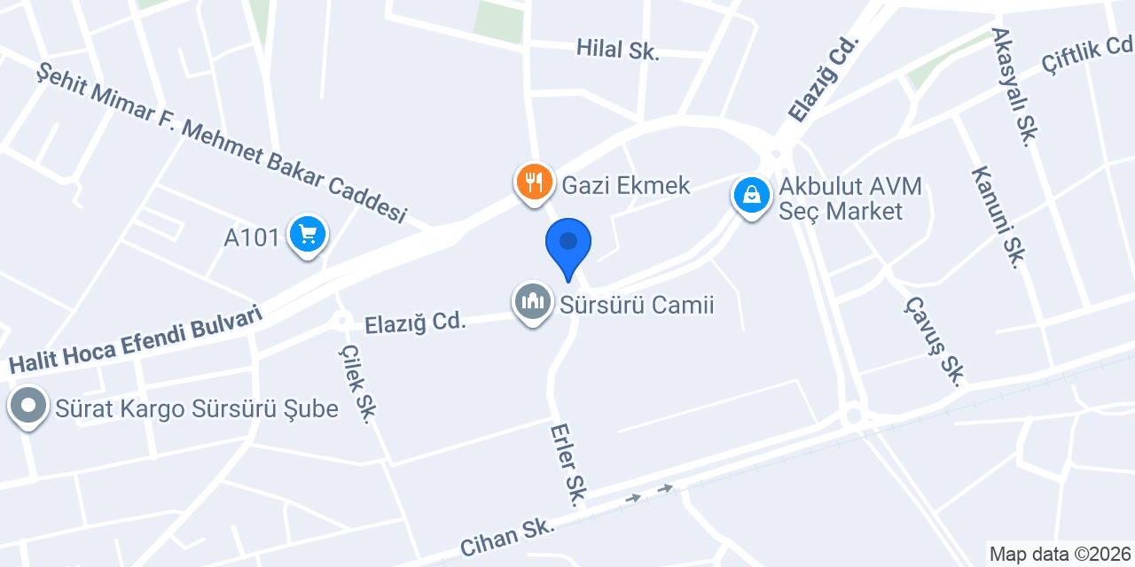 Elazığ Aktif Bobinaj konumu