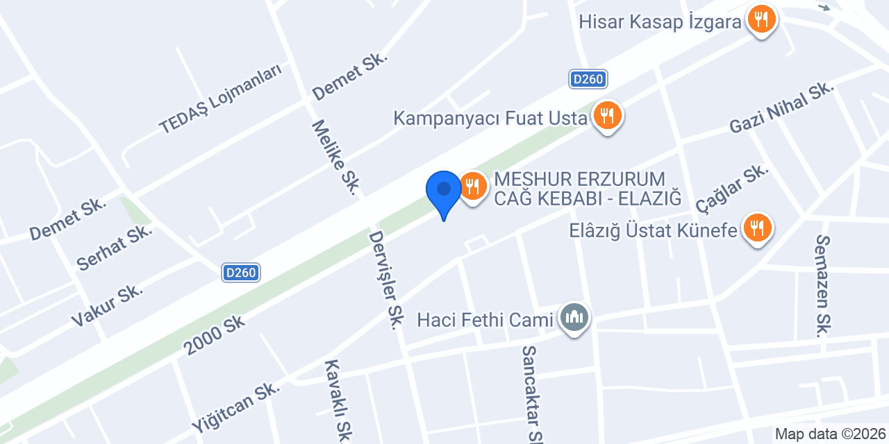 Meşhur Paçacı Ziya Usta konumu