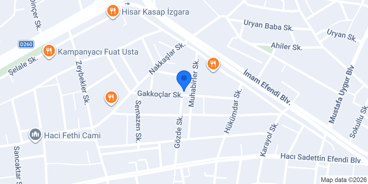 FMD Özel Öğretim Kursu konumu