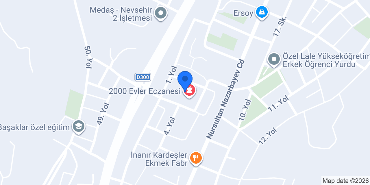 Kuşcu Eczanesi konumu