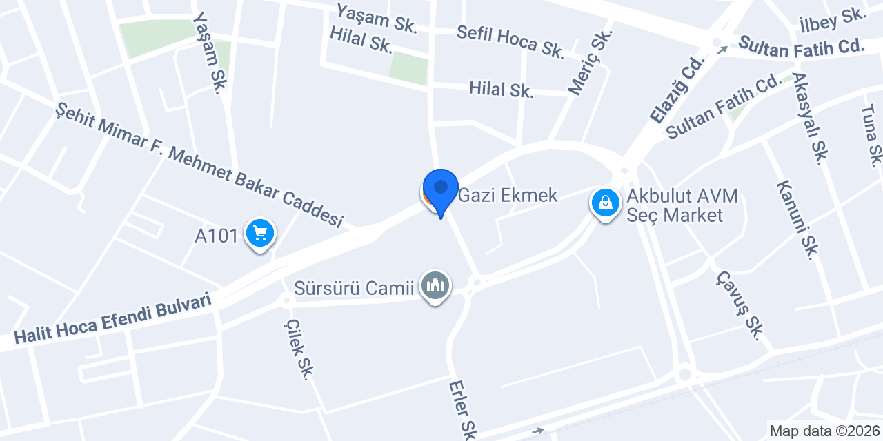 Elazığ Çevre Ölçüm konumu