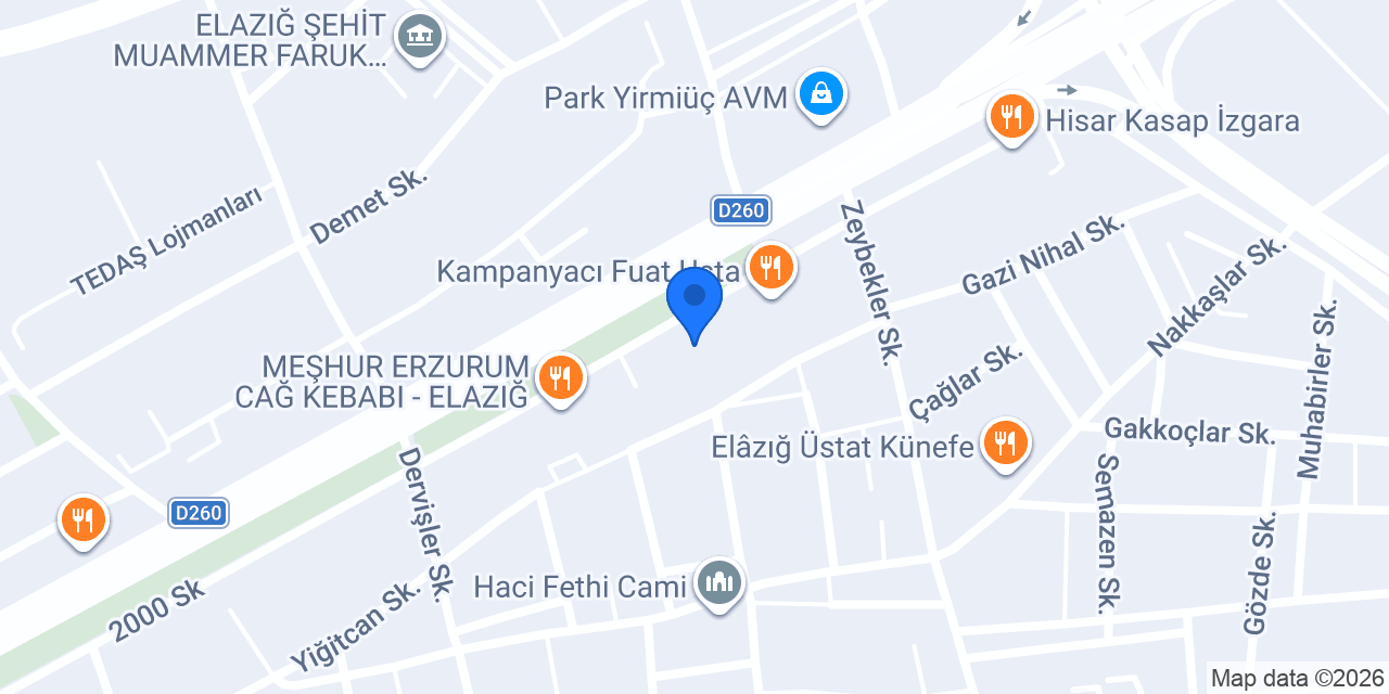 Nisanur elazığ konumu