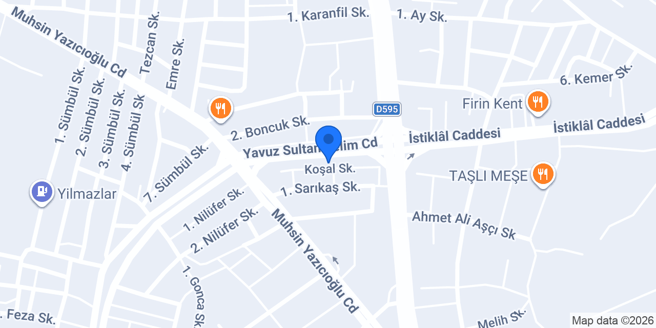 Abacıoğlu Otomotiv konumu