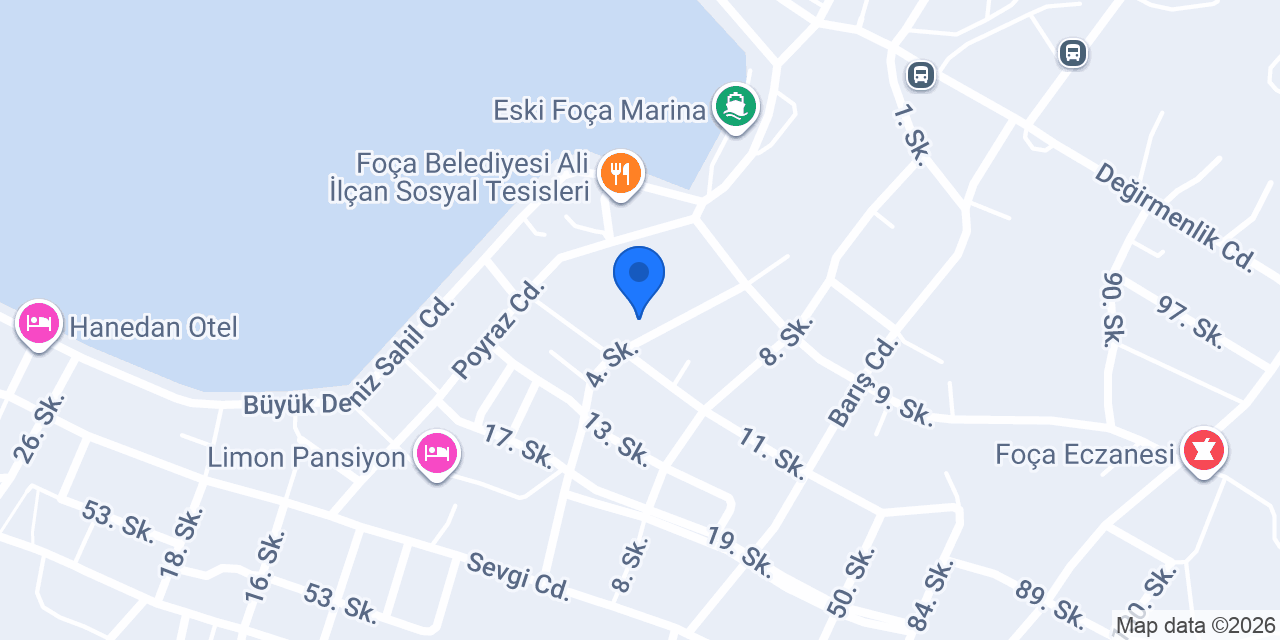 Bahçeşehir Foça Anaokulu konumu