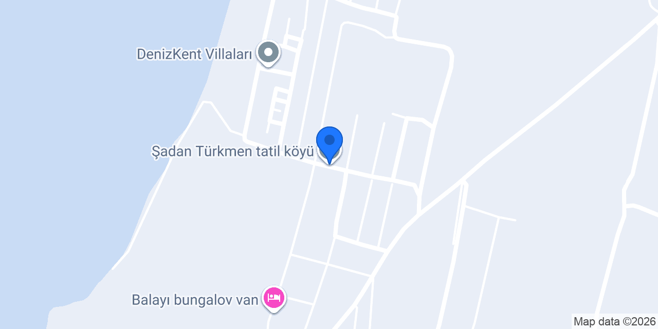 Şadan Türkmen tatil köyü konumu