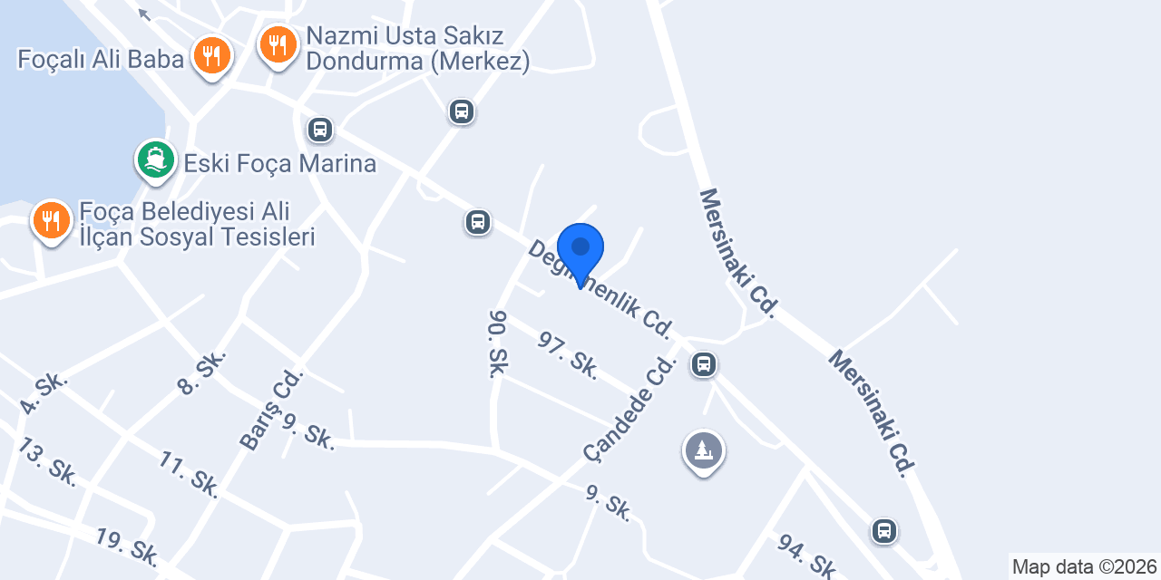 Domino's Pizza İzmir Foça konumu
