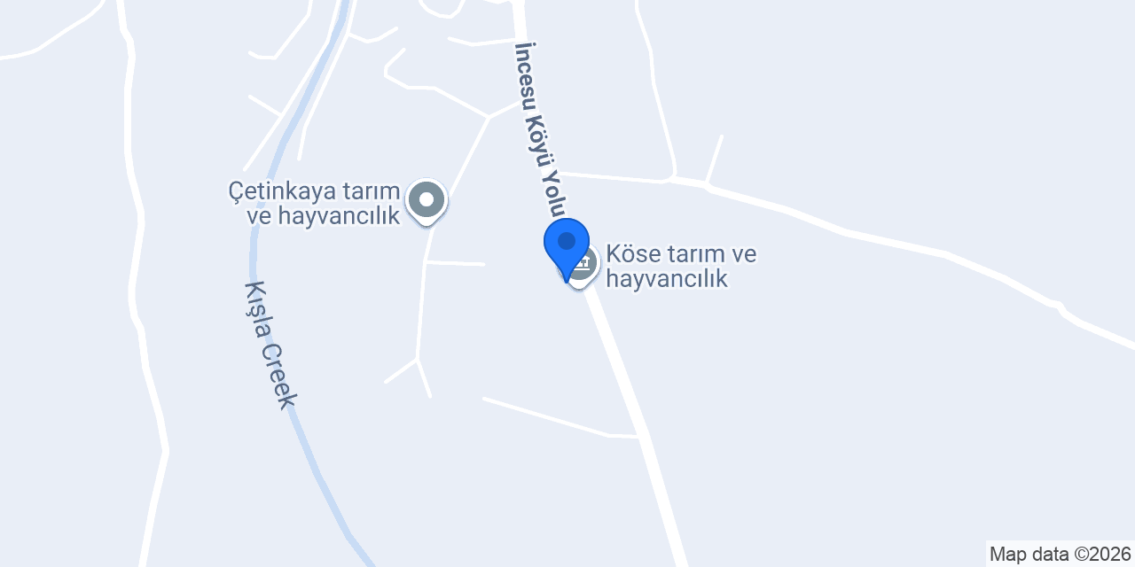 Köse Tarım ve hayvancılık konumu