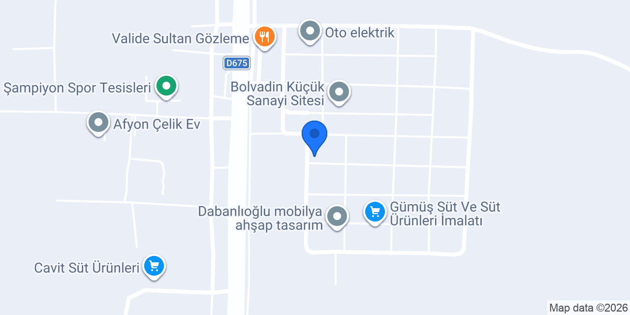 ÖZEN MOBİLYA konumu