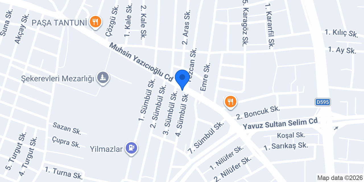 Anbera Alışveriş Merkezi konumu