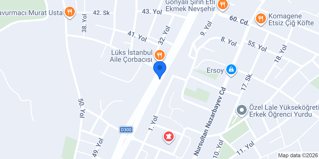 7/24 Nöbetçi Taksi Serdar konumu