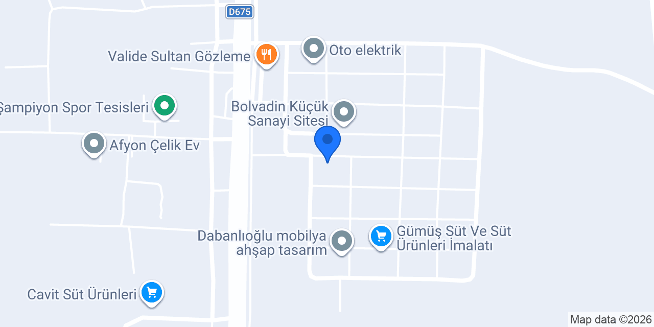 Kumral Mobilya konumu