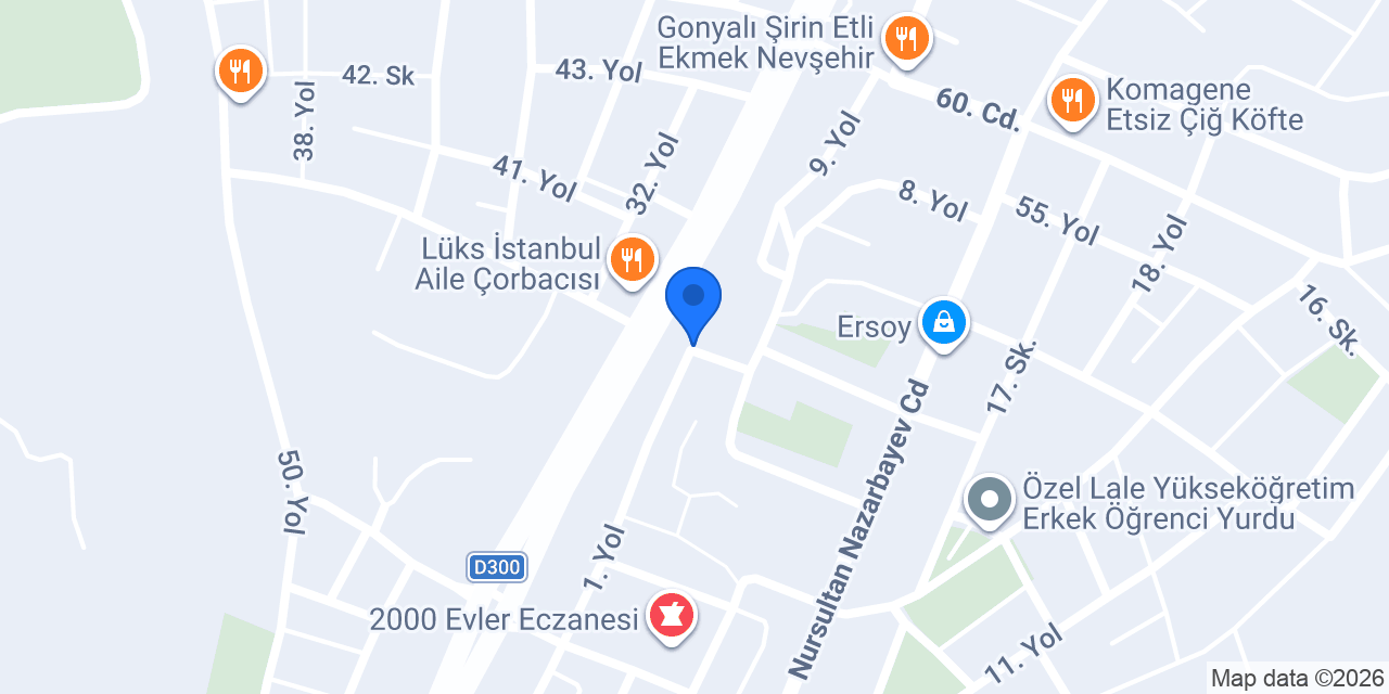 Rauf Nail Akman İlkokulu konumu