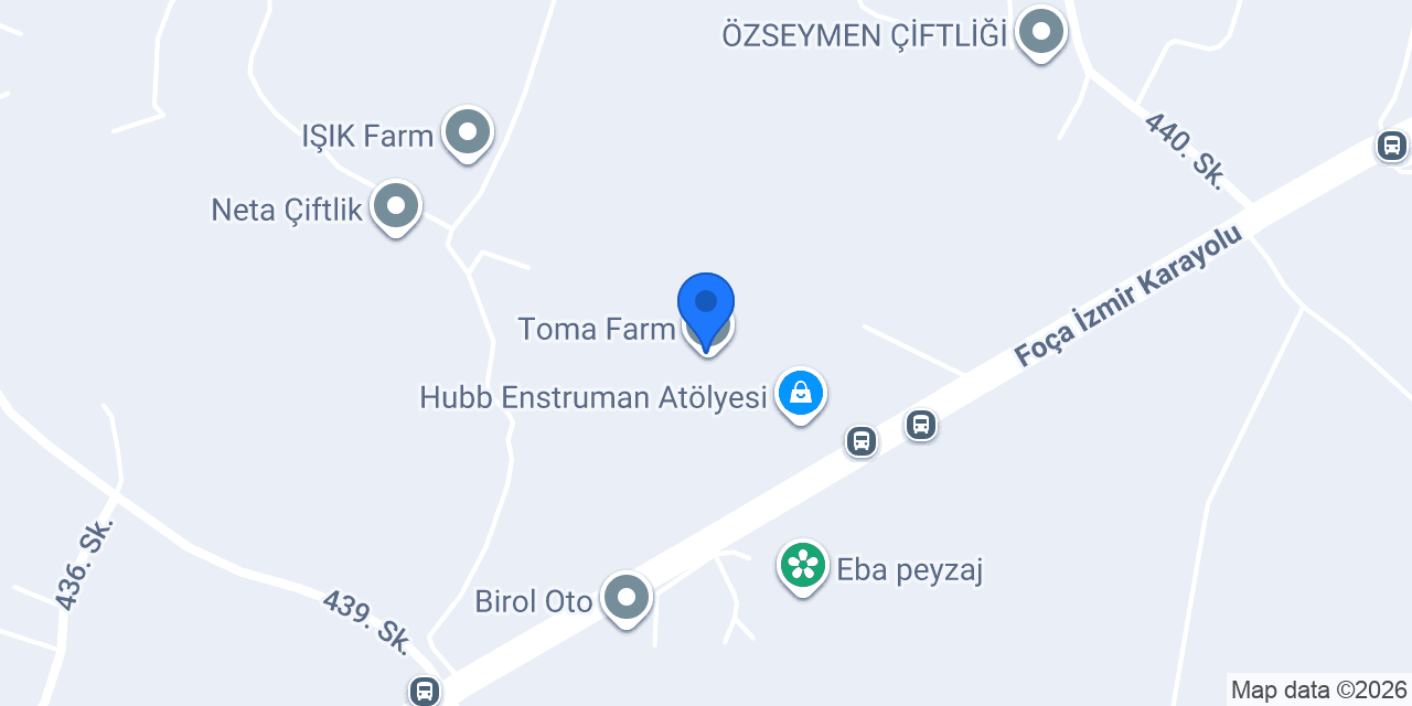 Toma Farm konumu